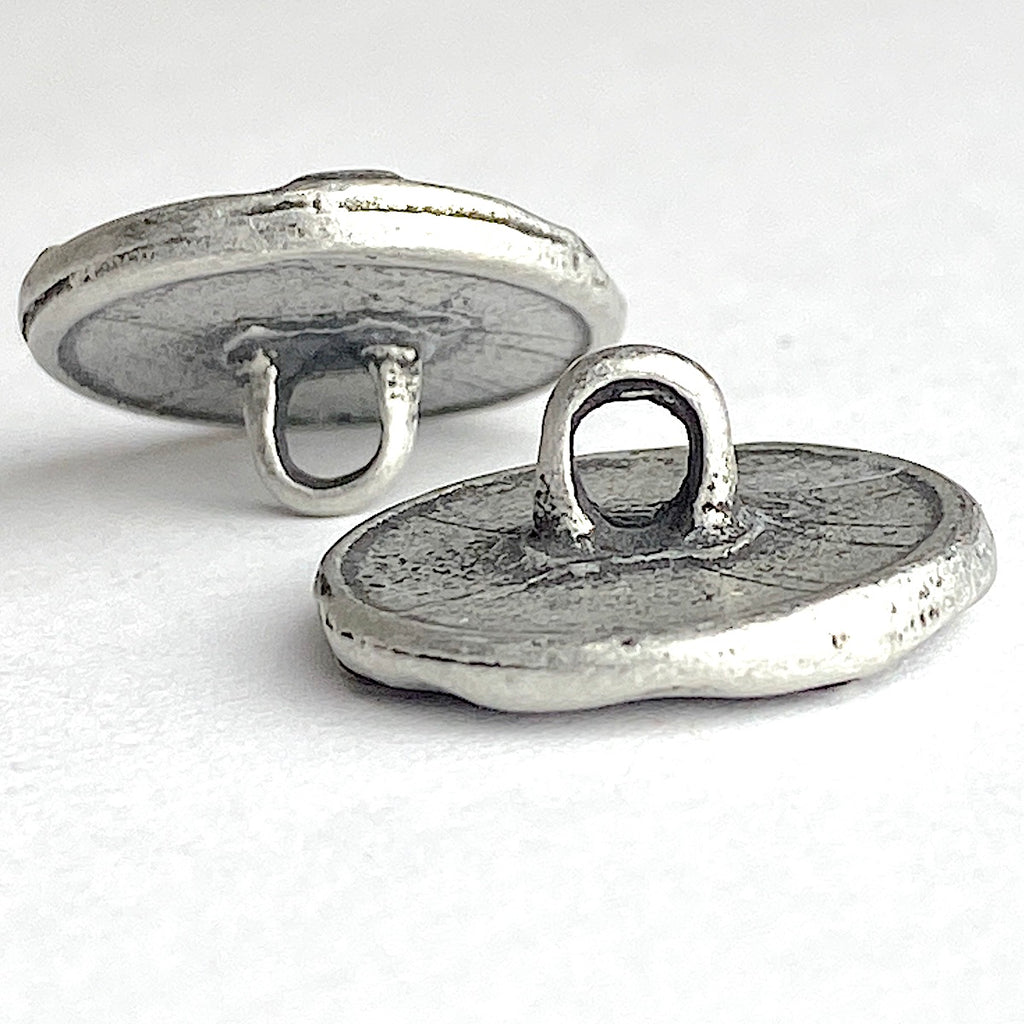  バード　 Dove Re-Stocked: Dove Button, Pewter Bird Shank Back Button 7/8