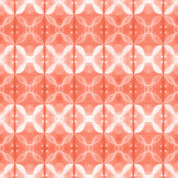 SALE  Peach Shibori-Inspired Cotton Print 44" Wide, By the Yard # 1441