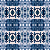 'Shibori Diamond Indigo' Cotton Print of Shibori, by Kim Eichler-Messmer, 44" Wide, By the Yard # 1445