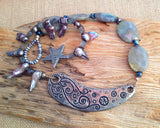 Large Mystic Link from Green Girl Studios  3-1/8"  #G-482