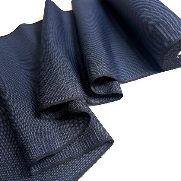 ENTIRE LARGE BOLT Vintage Indigo/Black Midnight Kimono Silk Bolt, 22 yards 15" wide. #230