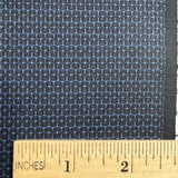 ENTIRE LARGE BOLT Vintage Indigo/Black Midnight Kimono Silk Bolt, 22 yards 15" wide. #230