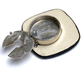 Ceramic Lizard, 1-5/8" LARGE Southwest  Button Cover,  # MV-66