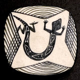 Ceramic Lizard, 1-5/8" LARGE Southwest  Button Cover,  # MV-66
