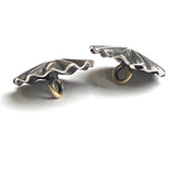 Re-Stocked. STERLING Silver Southwest Repousse 3/4" Shank Back. #SW-237