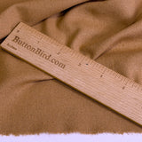 Cork Brown Raw Silk Noil 45" Wide By the Yard  #20522
