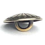 Re-Stocked Mesa Sunflower Tiny 1/2" Concho Button 13mm with Larger Shank Back, #SW-323