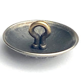 Re-Stocked Mesa Sunflower, 5/8" Southwest Concho Shank Back Nickel Silver Button #SW-11