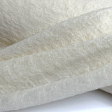 Wool Knit Gauze, Semi-Sheer Natural White Soft Fluffy Drapey 100% Wool 55" Wide By the Yard  #4C000