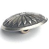 Re-Stocked Mesa Sunflower, 5/8" Southwest Concho Shank Back Nickel Silver Button #SW-11