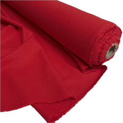 Red Raw Silk Noil 45" Wide By the Yard  #20200