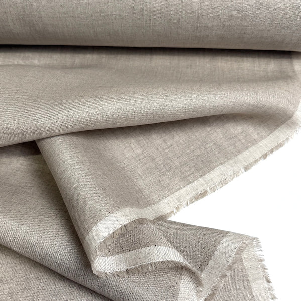 Natural 100% Linen, Mid-Lightweight 54" Wide By the Yard  #115-N