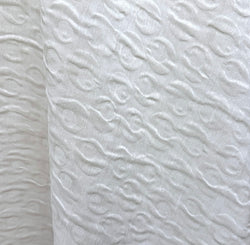 Moonclouds Textured 55%Silk/45% Linen Mid-Lightweight White 45" Wide By the Yard  #16K000