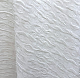Moonclouds Textured 55%Silk/45% Linen Mid-Lightweight White 45" Wide By the Yard  #16K000