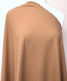 Light "Cork" Brown Raw Silk Noil 45" Wide By the Yard  #20522