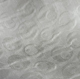Moonclouds Textured 55%Silk/45% Linen Mid-Lightweight White 45" Wide By the Yard  #16K000