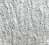 Moonclouds Textured 55%Silk/45% Linen Mid-Lightweight White 45" Wide By the Yard  #16K000