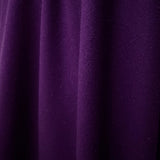 Purple Eggplant Raw Silk Noil 45" Wide By the Yard  #20853