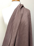 Rivers Textured 55%Silk/45% Linen Mid-Lightweight Taupey Brown 45" Wide By the Yard  #16A