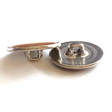 Latte Cappuccino Heart Winky & Dutch Coffee Button 3/4" Shank Back