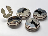 One Thunderbird Button Cover, Vintage Sterling Silver 3/4"  #MV-69