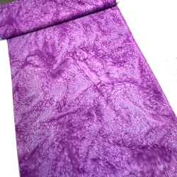 Running Low, Orchid Purple Artisan Salt Dye/Tie Dye Rayon Challis from India, By the Yard  #HB-275