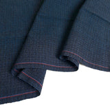 Midnight Indigo, 100% Wool from Japan, Machine Washed and Dried Set of 4 PIECES various sizes.  #834