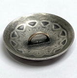 Colorado Blanket Flower Concho Button, Larger Shank, Nickel Silver 1-1/4"  #SW-427