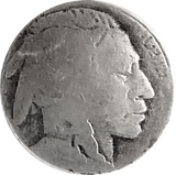 Indian Head Nickel, Small Silver Replica, 5/8", Shank Back Button 15mm  #FJ-49