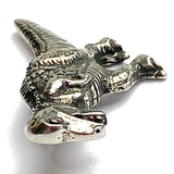 Dinosaur Button T-Rex Pewter 1-3/8" Shank Back, Re-Stocked
