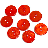 Re-Stocked Red River Shell 5/8" 2-hole Button, Pack of 8 for $8.00  #1792