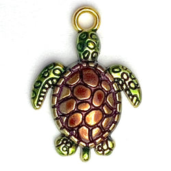 Re-Stocked Turtle CHARM 3/4" by Susan Clarke  #SC-635