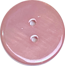 Re-Stocked Dusty Rose-Mauve River Shell 5/8" 2-hole Button, Pack of 8   #1784