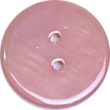 Re-Stocked Dusty Rose-Mauve River Shell 5/8" 2-hole Button, Pack of 8   #1784