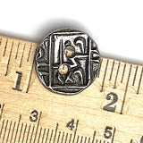SPECIAL Round Coin Antique Silver 11/16" Tierra Cast, 2 holes #FJ-138