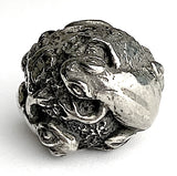 Gecko Ball Pewter Bead from Green Girl Studios 5/8"  #G-124