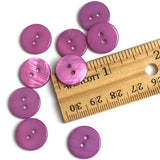 Lilac River Shell 5/8" 2-hole Button, Pack of 8 for $8.25   #1780