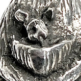 Kangaroo Pewter Bead from Green Girl Studios 1.25"  #G-166