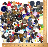 Button Mix, 225+ New Resin/Metal Buttons, Samples and Overruns  #PIE-1