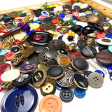 Button Mix, 225+ New Resin/Metal Buttons, Samples and Overruns  #PIE-1