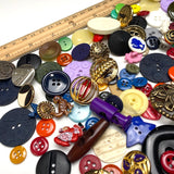 Button Mix, 225+ New Resin/Metal Buttons, Samples and Overruns  #PIE-1