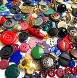 Button Mix, 225+ New Resin/Metal Buttons, Samples and Overruns  #PIE-2