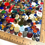 Button Mix, 225+ New Resin/Metal Buttons, Samples and Overruns  #PIE-2