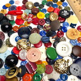 Button Mix, 100+ New Resin/Metal Buttons, Samples and Overruns  #PIE-3