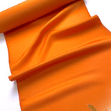 Full BOLT of Tangerine Vintage Furisode or Yuzen Kimono Silk Crepe from Japan #841