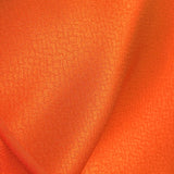 Full BOLT of Tangerine Vintage Furisode or Yuzen Kimono Silk Crepe from Japan #841
