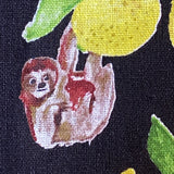 DEEPER SALE, Lemon Thief Cotton/Linen Lightweight Canvas from Japan, 42" Wide By the Yard