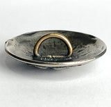 Re-Stocked, Chimayo Diamond, 1" Southwest Concho Button, Nickel Silver, Larger Shank Back #SW-347