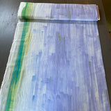 Running Low, Light Blue, Cotton/Silk Blend, "Touch a Cord" Naomi Ito/Nani Iro Japan, 47" Wide By the Yard #391 B