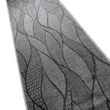 Leaf Nest Many Ikats Gray/Gray Vintage 'Patchwork' Kimono Silk from Japan By the Yard,  #142